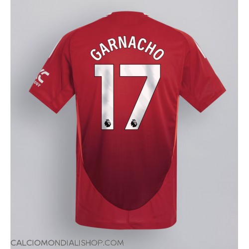 Maglie da calcio Manchester United Alejandro Garnacho #17 Prima Maglia 2024-25 Manica Corta